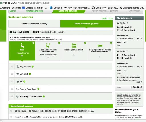 VR.fi Lapland train tickets_example no cabin