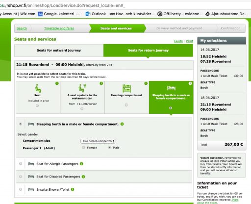 VR.fi Lapland train tickets_example w cabin